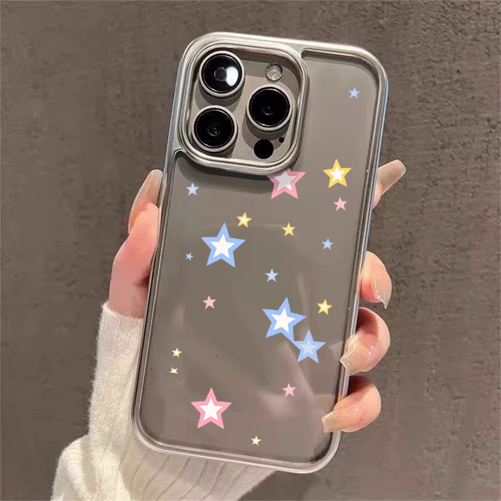 Y2K Stars Fashion Clear Cases  - đánh giá và giá Phone Cases Trending