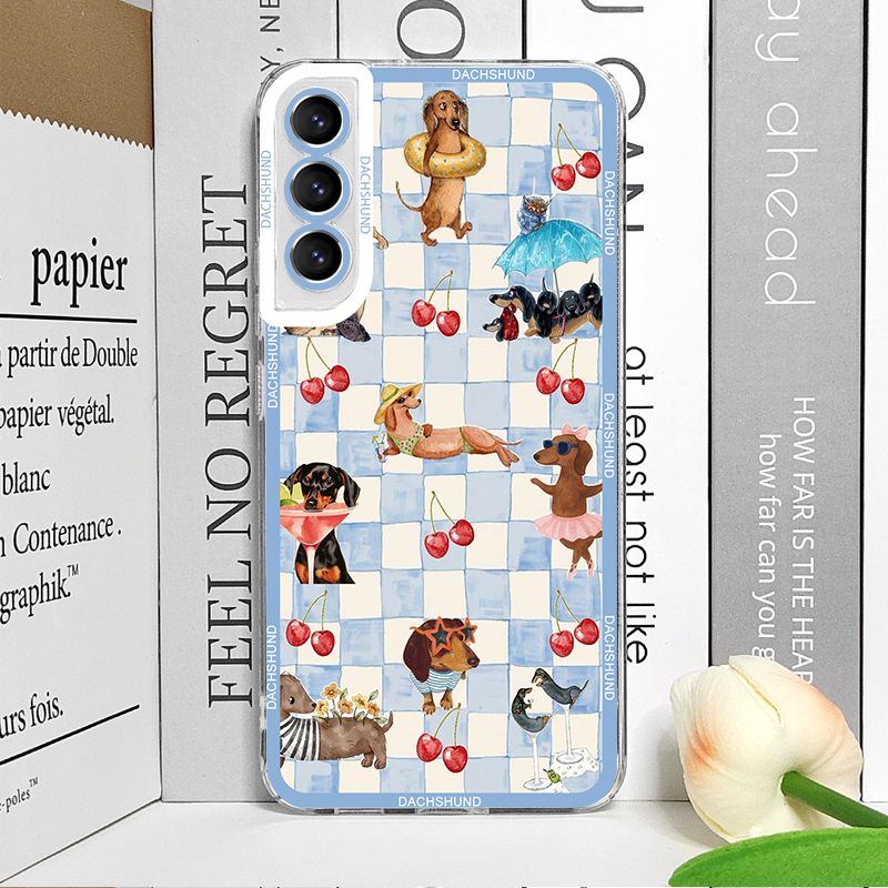 Cute Sausage Dog Phone Case fo - đánh giá và giá Samsung Galaxy S24