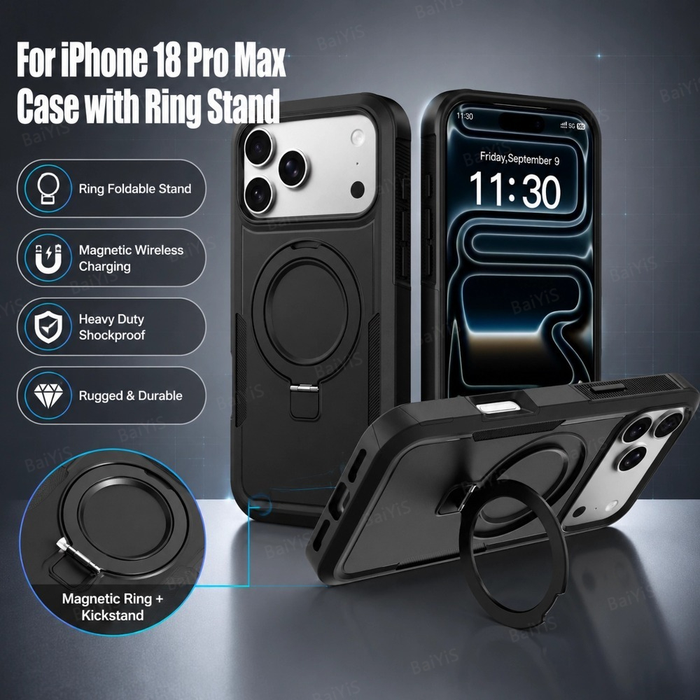 Matte Metal Ring Holder Magnet - đánh giá và giá Phone Cases Heavy Duty