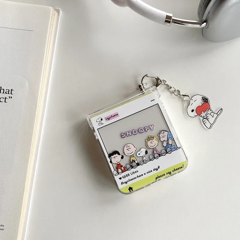 Cute Cartoon Snoopy Charlie Br - đánh giá và giá Phone Cases Z Flip 6