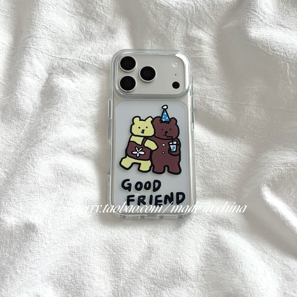 Korean Ins Cute Yellow & Brown - đánh giá và giá Phone Cases Brown