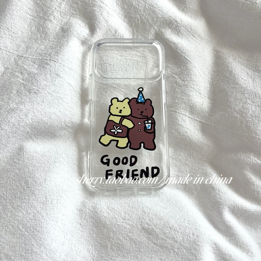 Korean Ins Cute Yellow & Brown - đánh giá và giá Phone Cases Brown