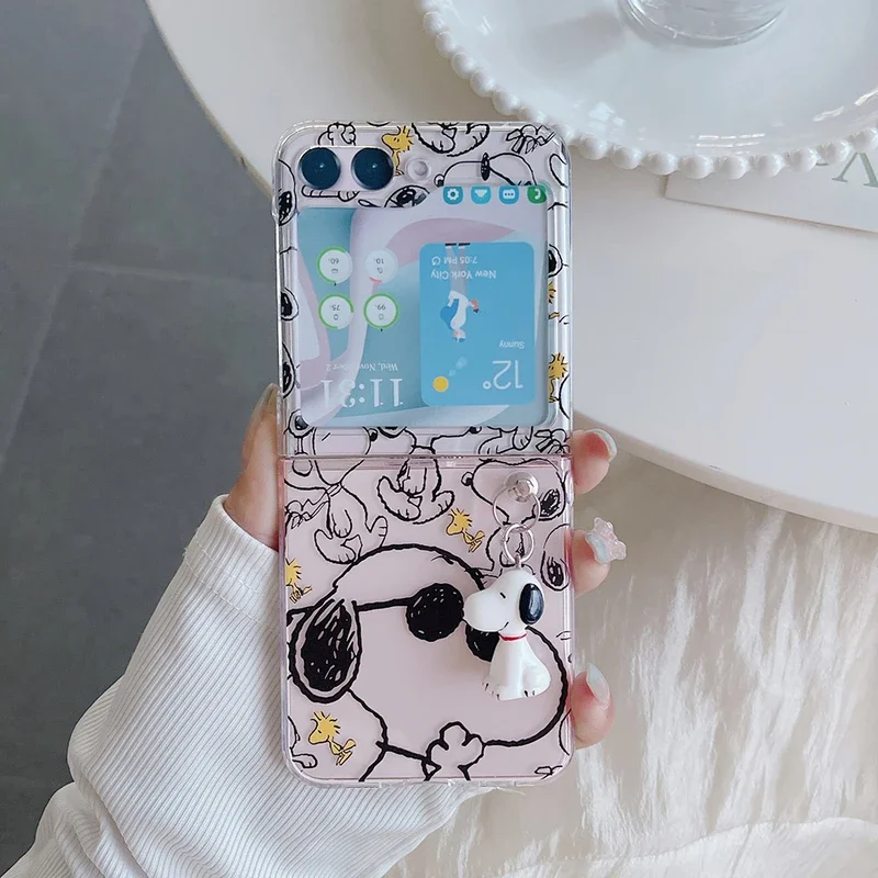 Cute Cartoon Snoopy Charlie Br - đánh giá và giá Phone Cases Z Flip 6