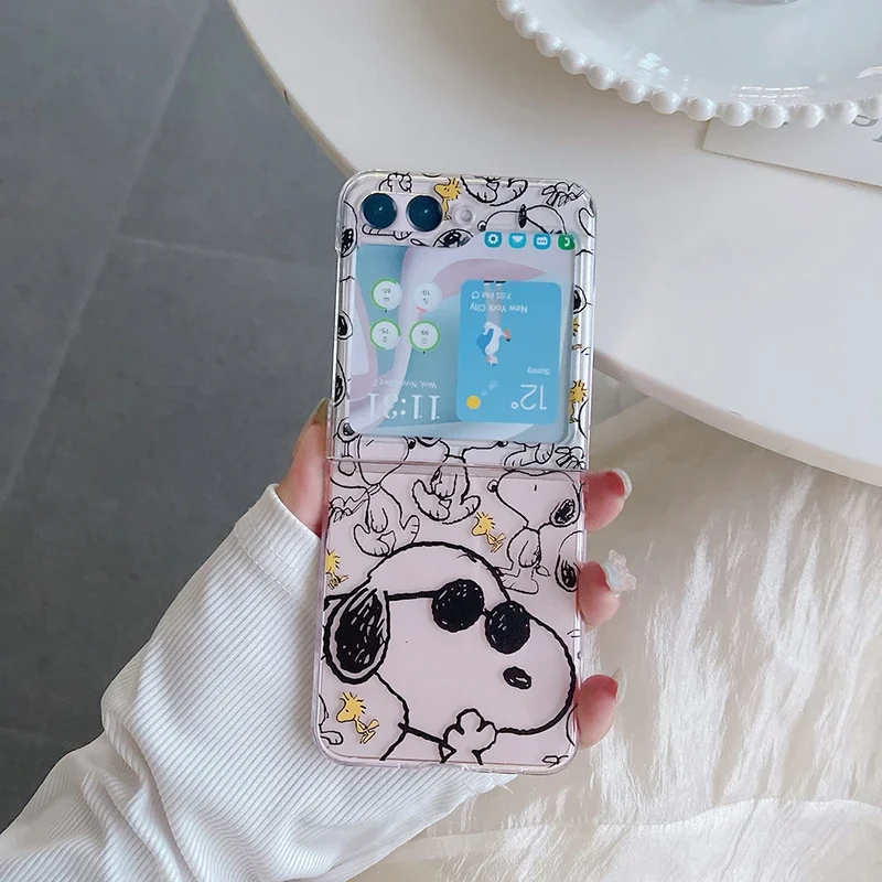 Cute Cartoon Snoopy Charlie Br - đánh giá và giá Phone Cases Z Flip 6