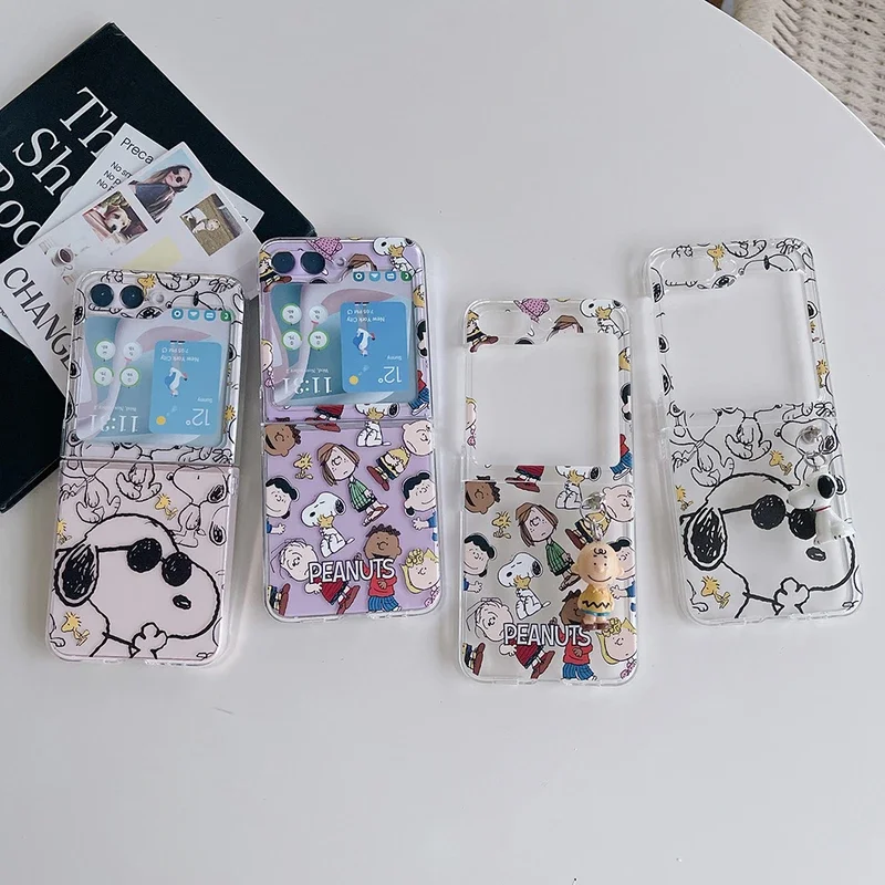 Cute Cartoon Snoopy Charlie Br - đánh giá và giá Phone Cases Z Flip 6