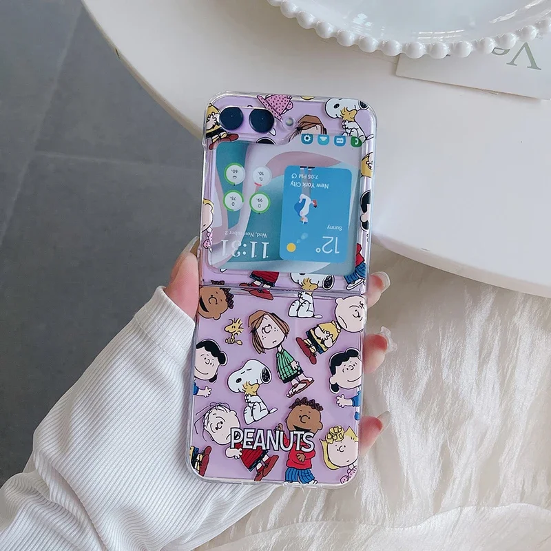 Cute Cartoon Snoopy Charlie Br - đánh giá và giá Phone Cases Z Flip 6