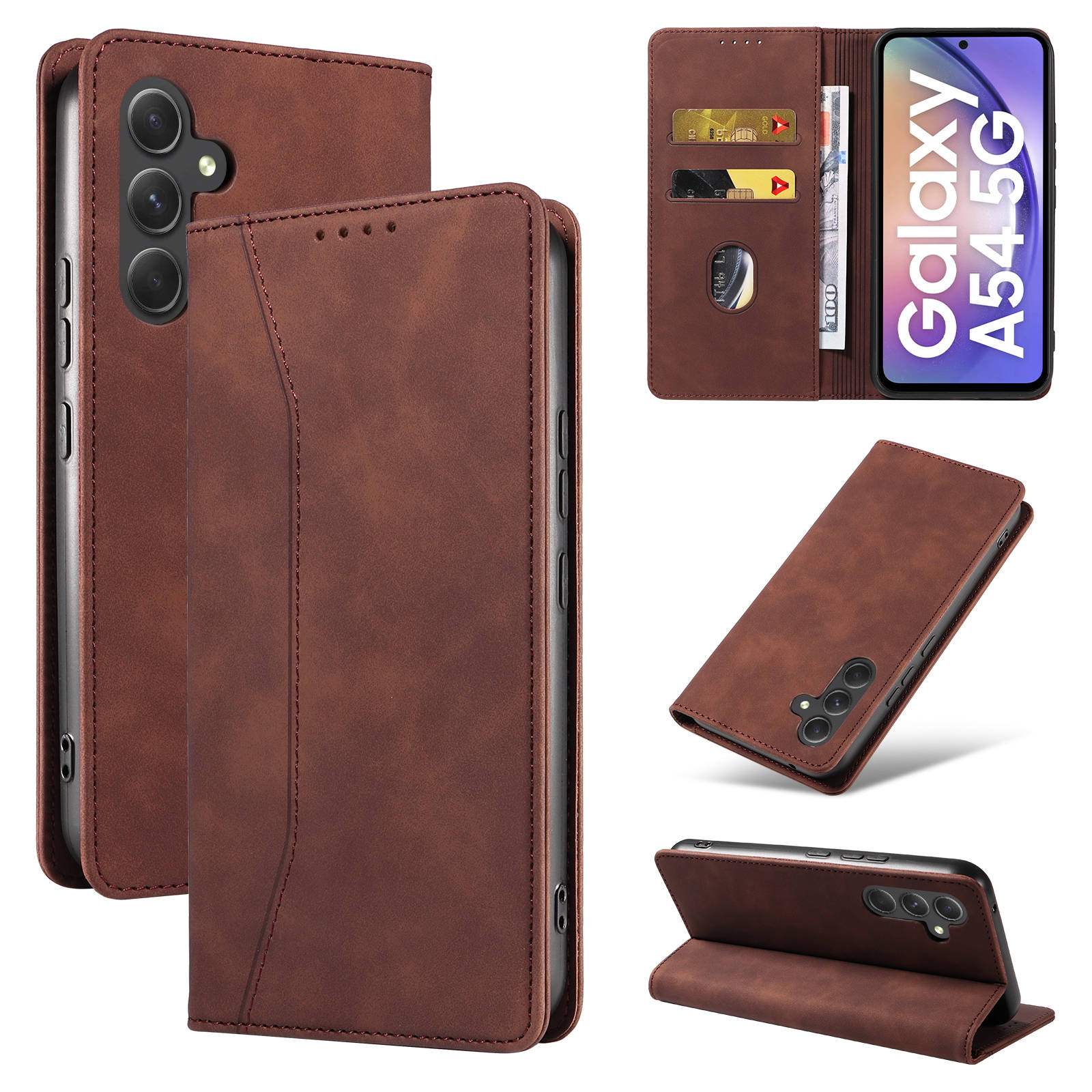 Flip Wallet Case for Samsung G - đánh giá và giá Leather Folio Wallet Case