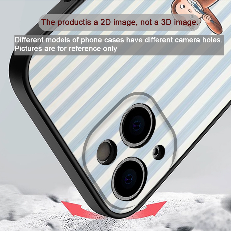 Cartoon Striped Monkey Holding - đánh giá và giá Phone Cases For Iphone 17