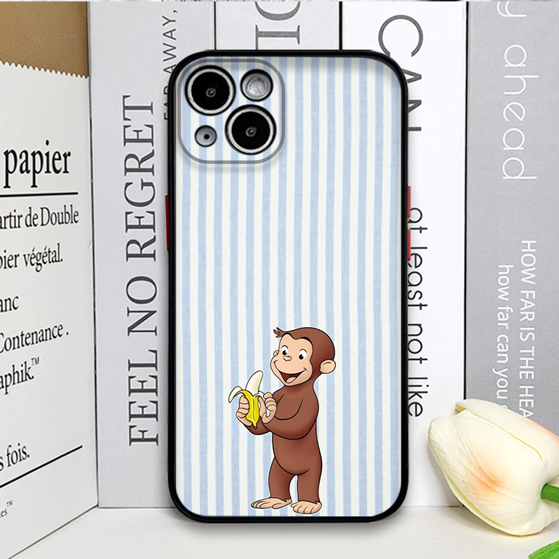 Cartoon Striped Monkey Holding - đánh giá và giá Phone Cases For Iphone 17