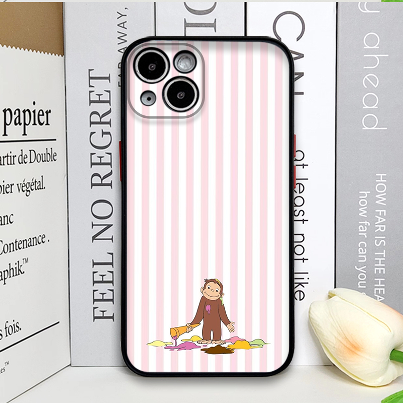 Cartoon Striped Monkey Holding - đánh giá và giá Phone Cases For Iphone 17